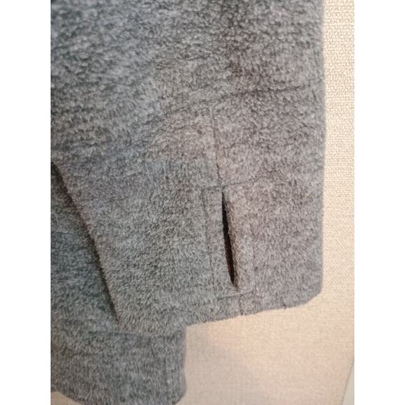 Duluth Trading Co Sweater Womens XS Gray Frost Lake Oversized Cozy Pullover - Picture 4 of 5